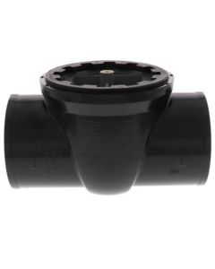 6" TESTRITE No-Hub PVC DWV Test/Cleanout Tee with Plug