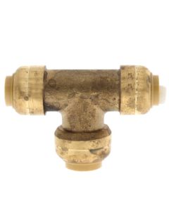 3/8" x 3/8" x 1/2" SharkBite Reducing Bullnose Tee (Lead Free)