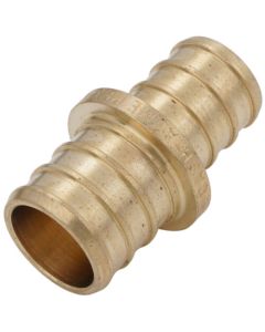 3/4" x 5/8" SharkBite Brass Crimp Reducing Coupling