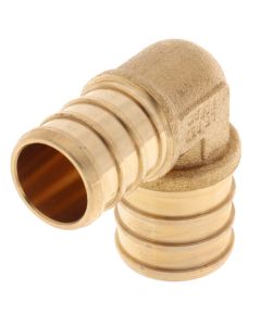 3/4" x 5/8" PEX Crimp Reducing 90-Degree Elbow (Lead Free)