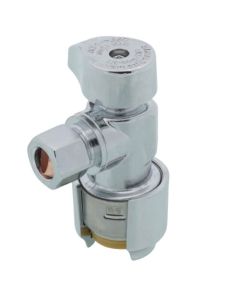 1/2" SB Max X 3/8" Compression Angle Stop