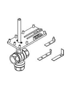1/2" 3-Way Ball Valve w/ Linkage