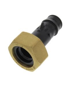 3/4" PEX x 1" NPSM ProPEX EP Straight Water Service Meter Connector