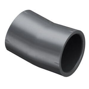 3" PVC Schedule 80 11.25-Degree Elbow
