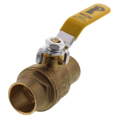 3/4" Full Port Sweat Ball Valve (Lead Free)