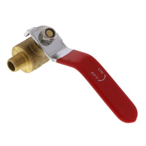 1/8" FIP x MIP Full Port Forged Brass Mini Ball Valve