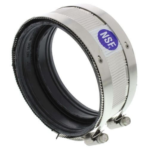 4" No Hub Coupling