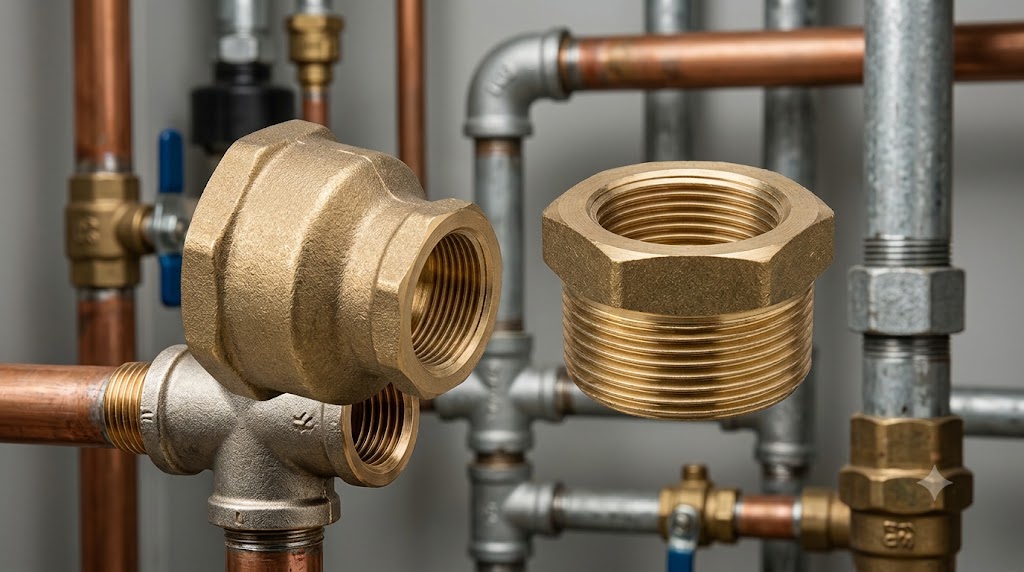 Reducing Coupling vs. Reducer Bushing: Which Plumbing Fitting Do You Need?