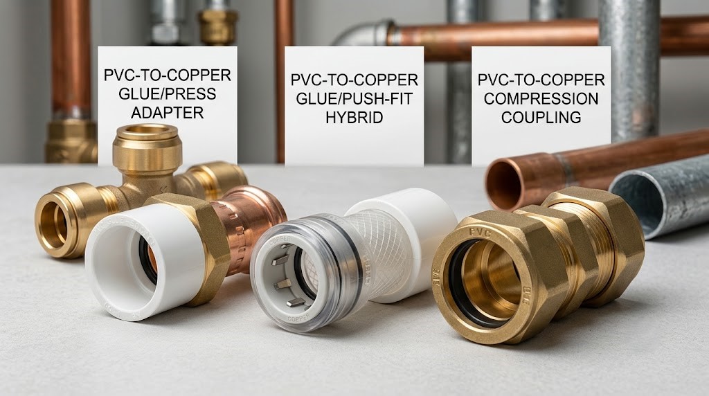 What Fitting Do I Need to Connect PVC to Copper?